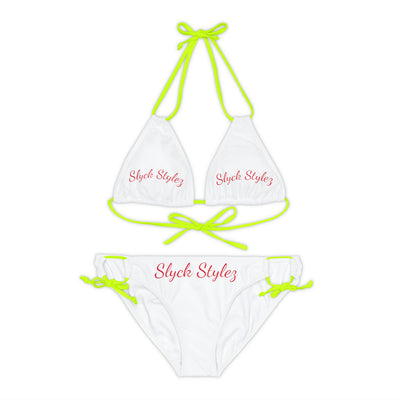 Strappy Bikini Set (AOP)