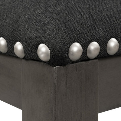 TOPMAX 5 Pieces Counter Height Rustic Farmhouse Dining Room Wooden Bar Table Set With 2 Stools And 2 Chairs, Gray