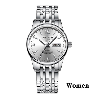 Women Dress Watch Rose Gold Stainless Steel Brand Fashion Wristwatch Quartz Luxury Watches