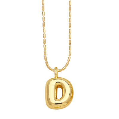 Ornament 26 English Letters Pendant Necklace Minority All-match Gold-Plated Clavicle Chain