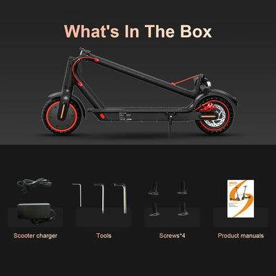 HEZZO 36v 350W 10.4ah Electric Scooter HS-04Pro 8.5" Self-balance Folding Kick Escooter Smart App Eu Us Warehouse Free Shipping