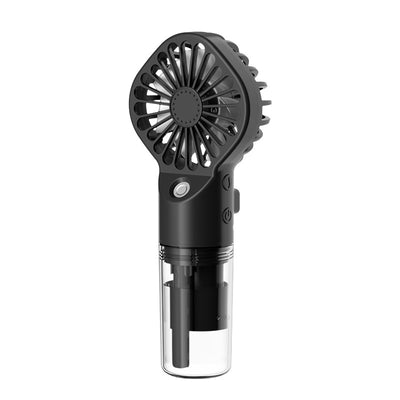 Portable Handheld Spray Fan 4-Speed Water Spray Mist Fan Summer Cooling Artifact USB Charging Summer Supplies Outdoor Mini Fan