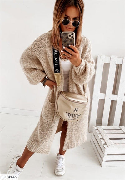 Women's Loose Sweater For That Autumn Season Winter Coat