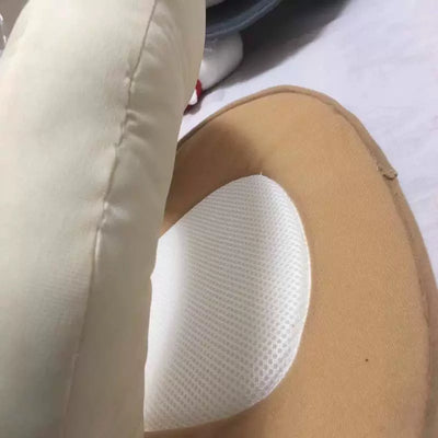 Flat Pillow For Newborn Baby With Correction Anti-Deviation Head, Baby Sleeping Positioning Pillow For Baby Milk Spilt, Anti-Rollover Mattress