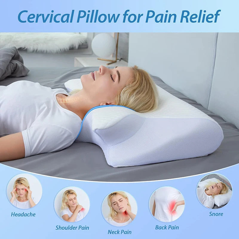 Proper pillow for neck pain