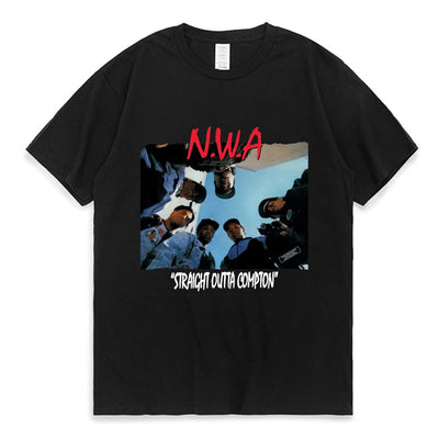 N.W.A Straight Outta Compton Men T Shirt Hip Hop Music Group Streetwear