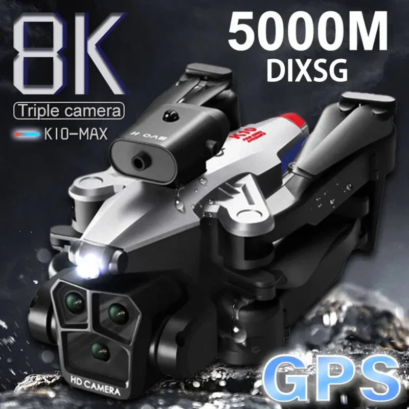 K10 MAX HD Drone 5G Remote Control Aircraft Optical Flow Quadcopter With Cameras