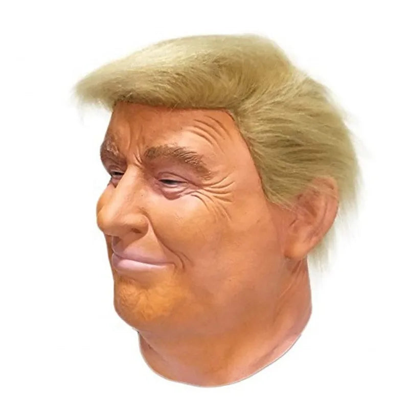 Halloween Realistic Celebrity Masks Presidential Candidate Mask Donald Trump Party Masks Prom Theater Show Props