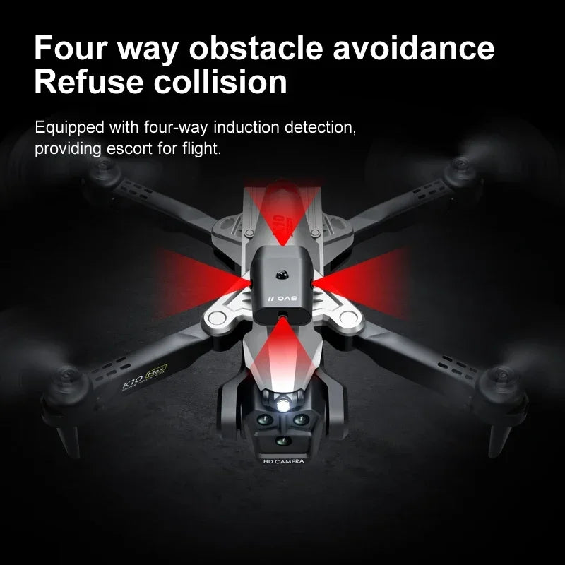 K10 MAX HD Drone 5G Remote Control Aircraft Optical Flow Quadcopter With Cameras