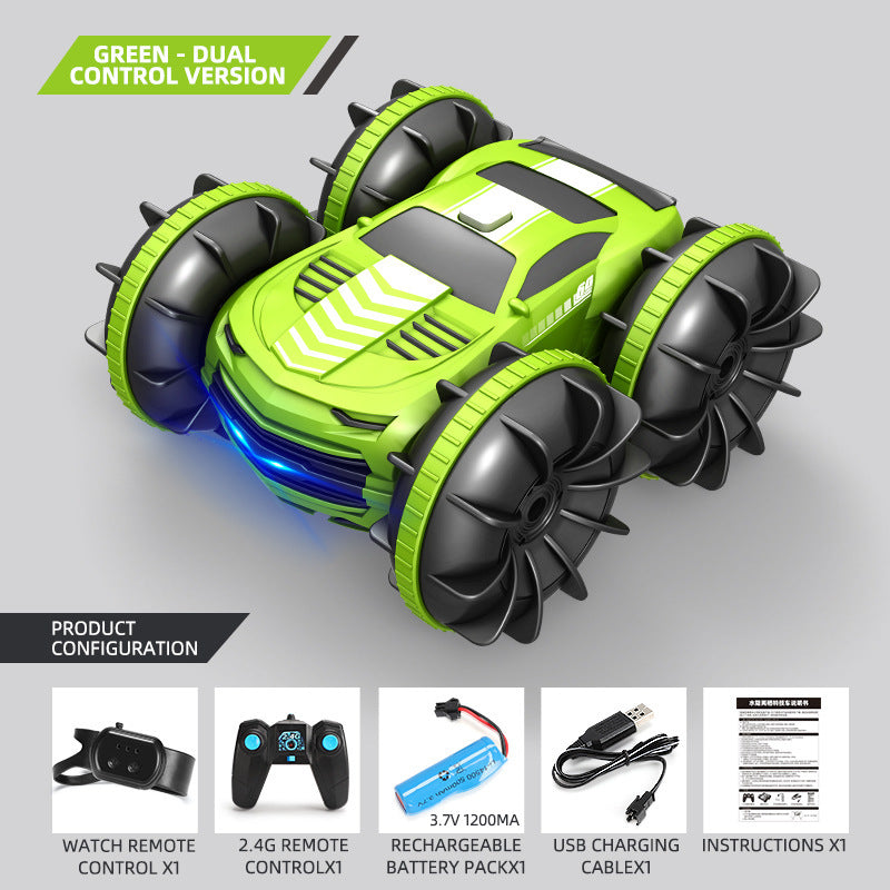 Children's Amphibious Gesture-sensing Off-road Climbing Stunt Remote Control Car