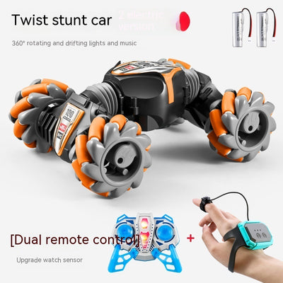 Gesture Induction Twist Stunt Car + Remote Control Toy Car