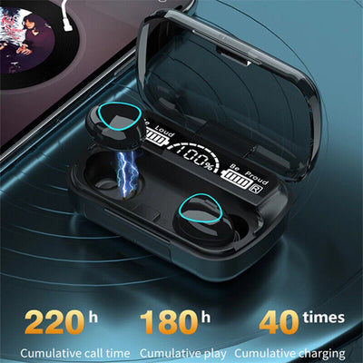 Waterproof Sport Headset TWS Wireless Earbuds Bluetooth 5.0 Headphones Bluetooth Earphones