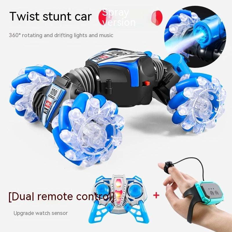 Gesture Induction Twist Stunt Car + Remote Control Toy Car