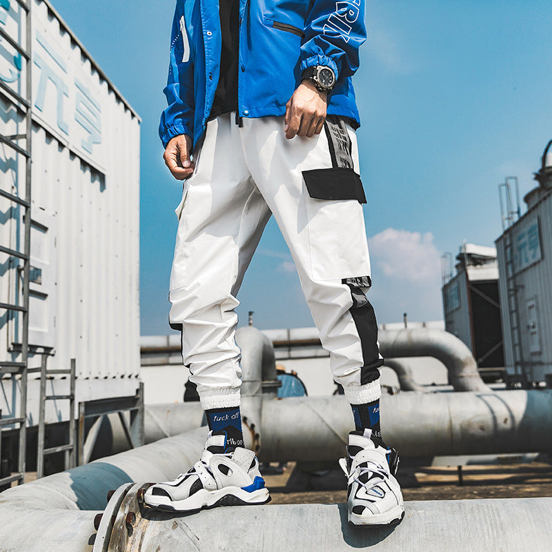 Overalls Loose-Fitting Casual Pants Male Harem Pants