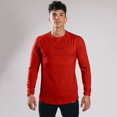 Top Notch Slim Fit Elastic Cotton Long Sleeve T-shirt Underlay