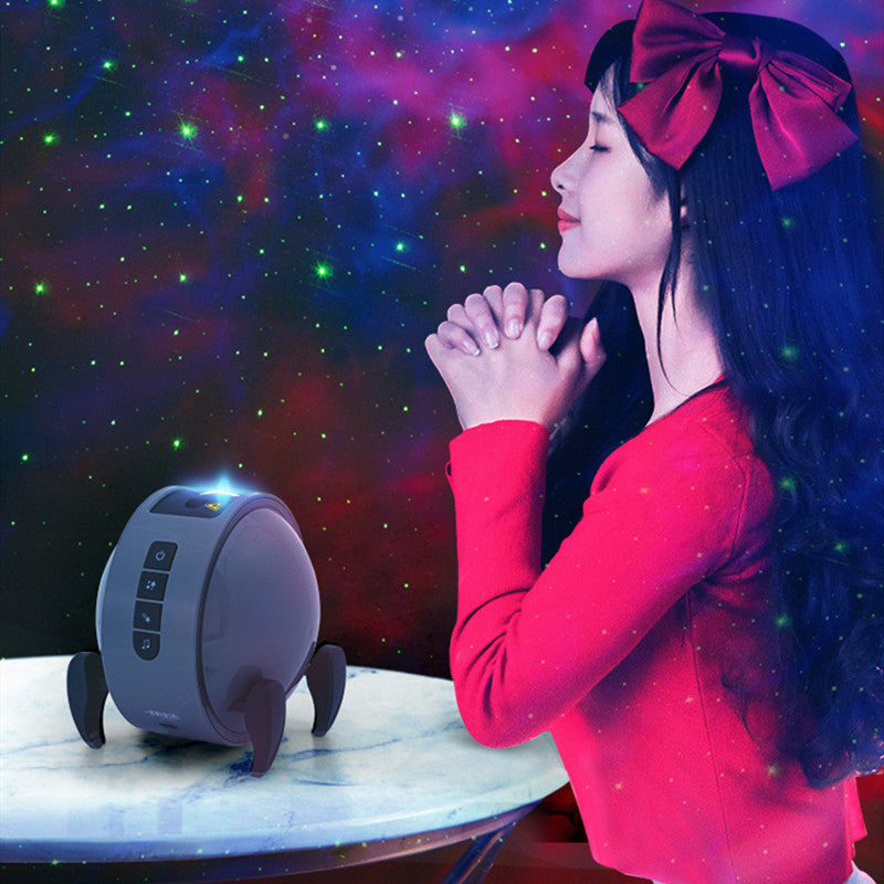 Dream Starry Sky Projector HD Laser Atmosphere + Bluetooth & Light color