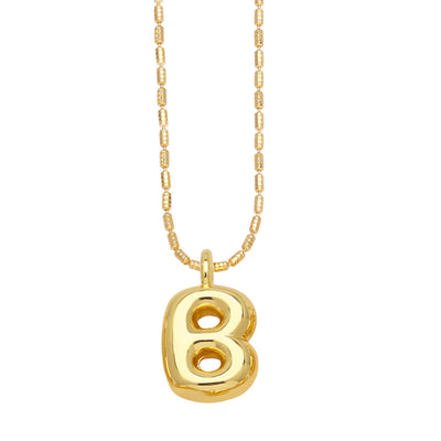 Ornament 26 English Letters Pendant Necklace Minority All-match Gold-Plated Clavicle Chain