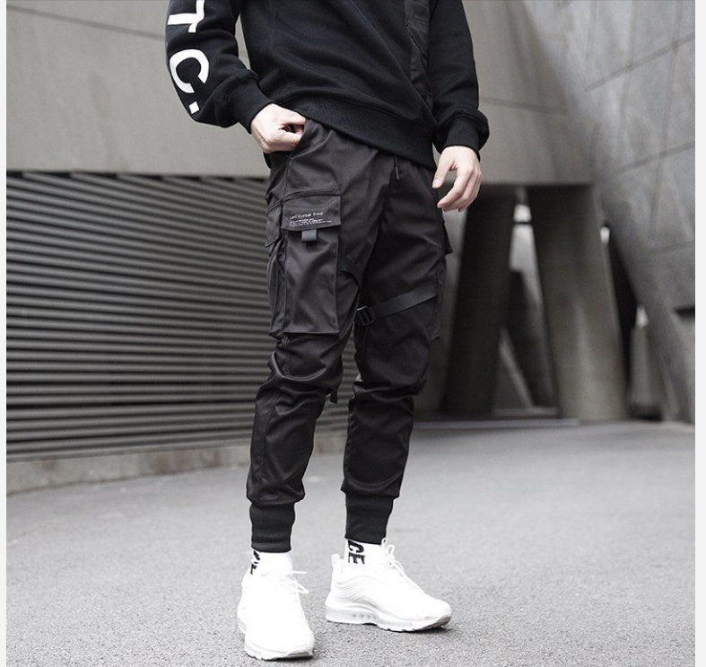 Casual Paratrooper Leggings Cargo Pants Male