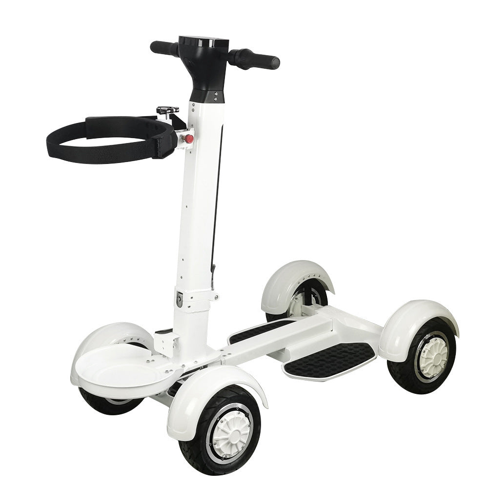 Enjoy That Tour Like Tiger Woods As You Travel On The Four Wheel Golf Electric Folding Light Longboard Lawn Course Scooter