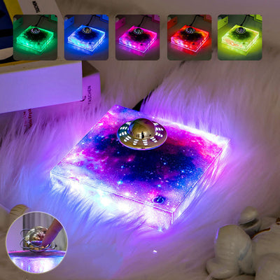 Galaxy Lamp Levitating UFO Color Magnetic Suspension Alien Look Star Light Creative Gift Decoration Home Decor