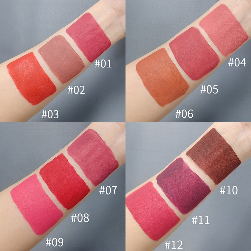 Matte color lipstick
