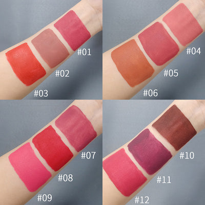 Matte color lipstick