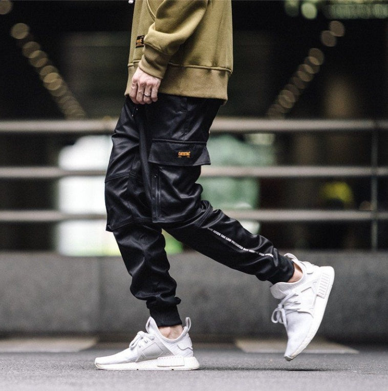 Casual Paratrooper Leggings Cargo Pants Male