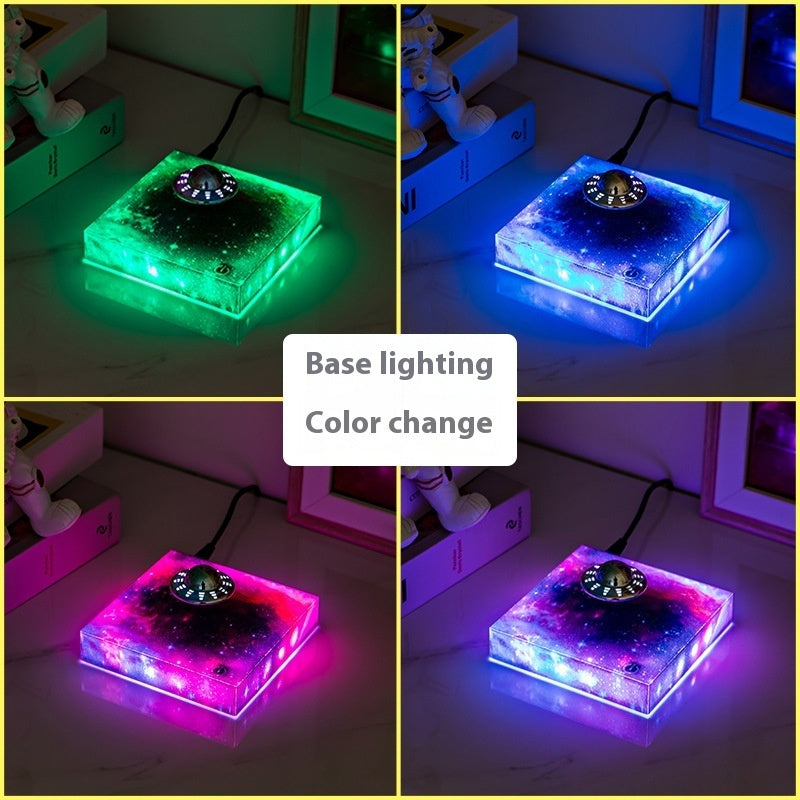 Galaxy Lamp Levitating UFO Color Magnetic Suspension Alien Look Star Light Creative Gift Decoration Home Decor