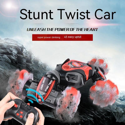 Gesture Induction Twist Stunt Car Toy + Remote Control