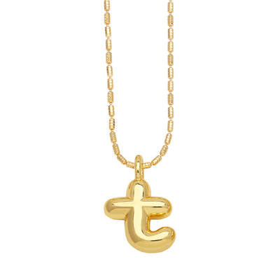Ornament 26 English Letters Pendant Necklace Minority All-match Gold-Plated Clavicle Chain