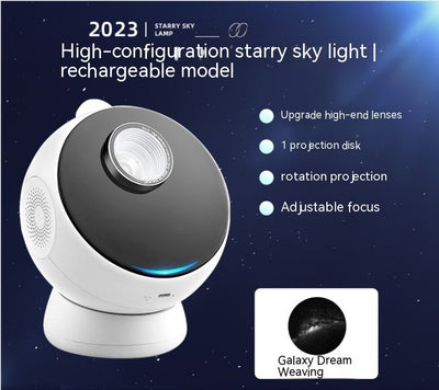 The Colorful Star Light Projector Creative Galaxy Ambience Light