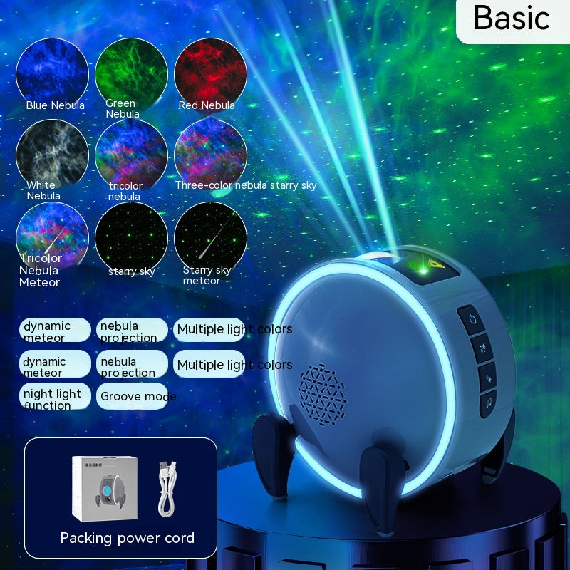 Dream Starry Sky Projector HD Laser Atmosphere + Bluetooth & Light color